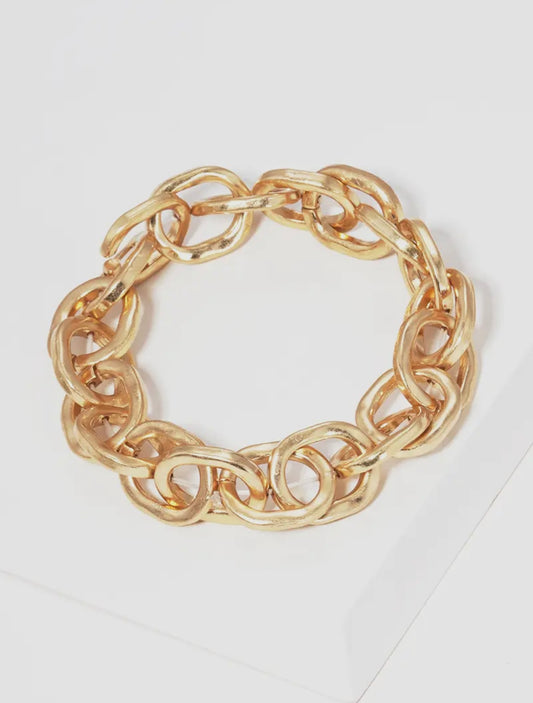 PREORDER- Gold Stretch Bracelet