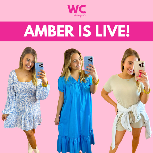 AMBER IS LIVE 🎀