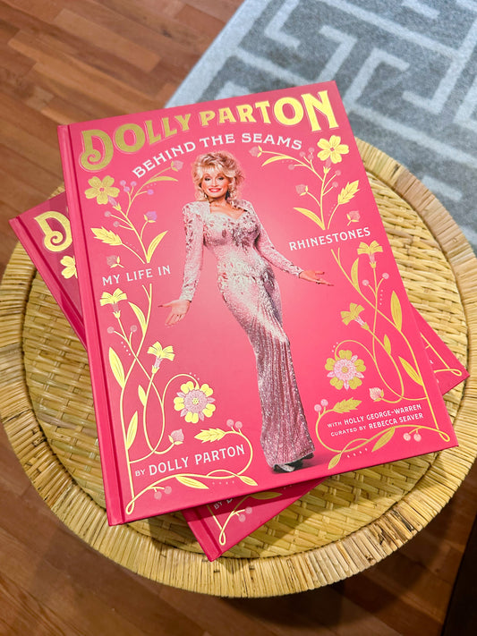 Dolly Parton Hardcover Book- Behind the Seams: My Life in Rhinestones (Local Pickup Only)